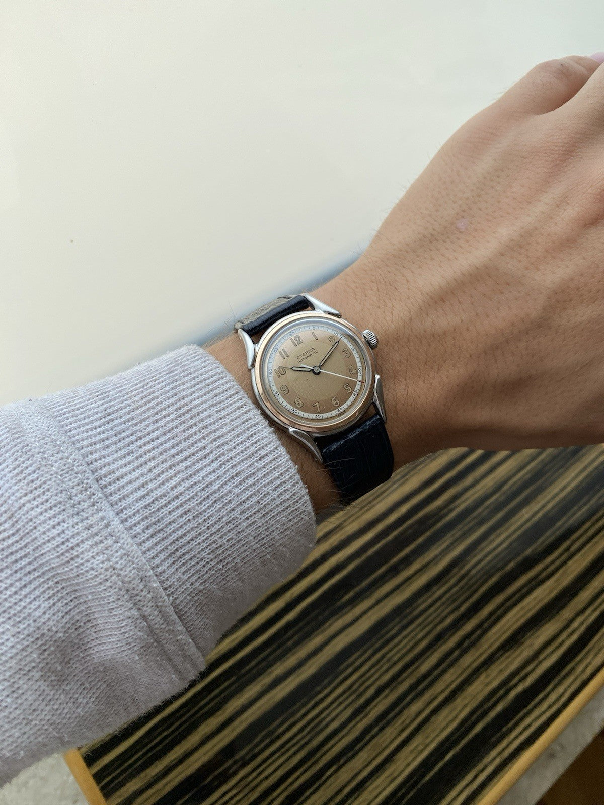 Vintage Eterna Automatic Bumper Watch