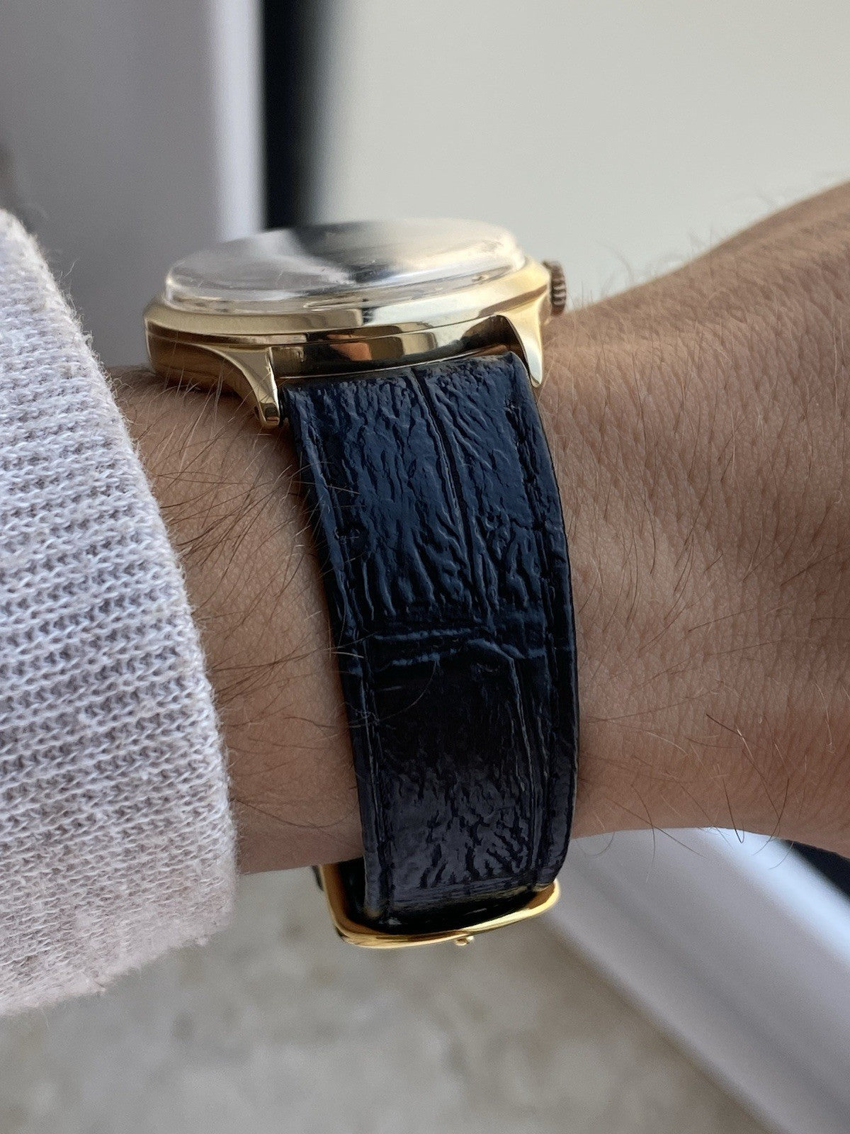 Vintage Omega 9 Carat Gold Watch