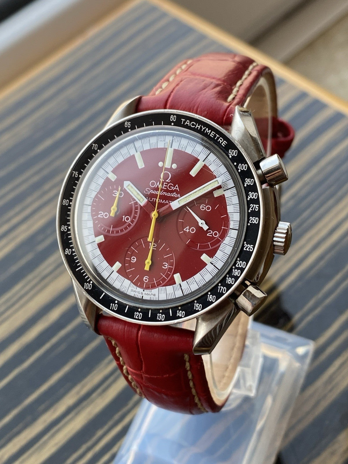 Omega Speedmaster Schumacher 39mm Automatic Watch