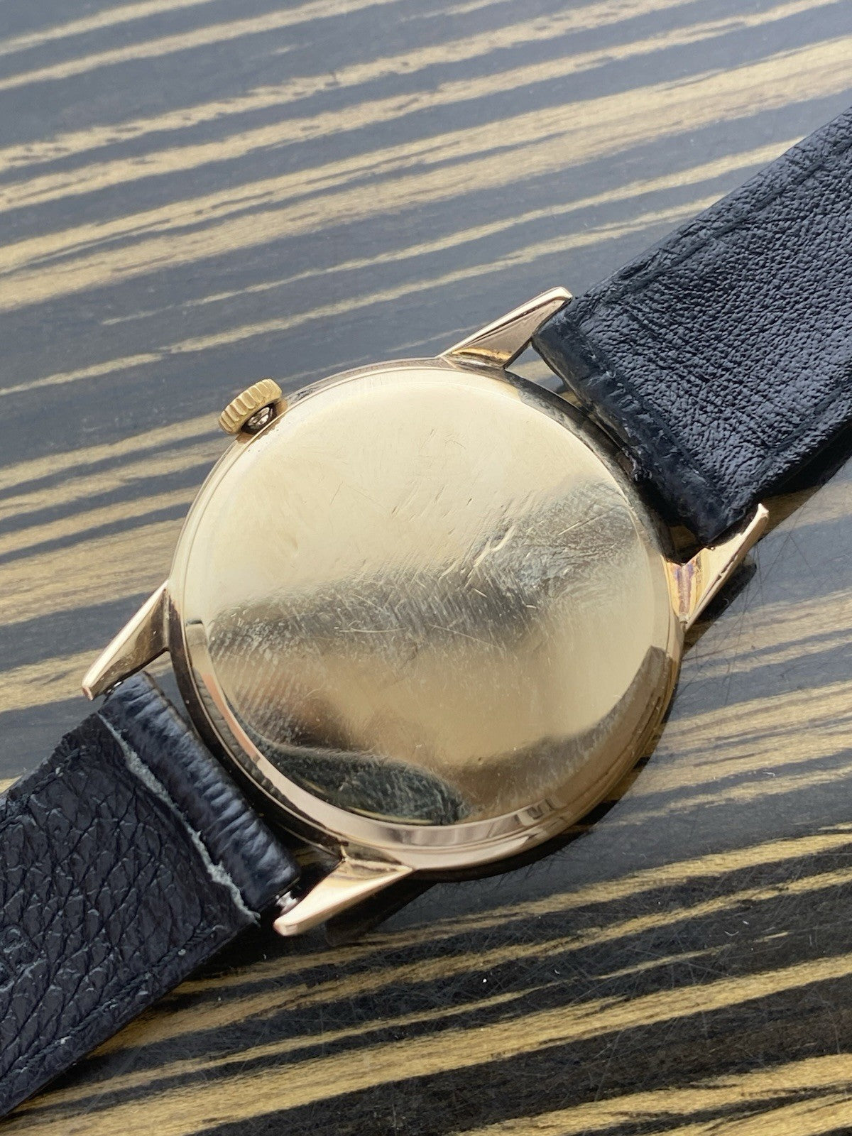 Vintage Omega 9 Carat Gold Watch