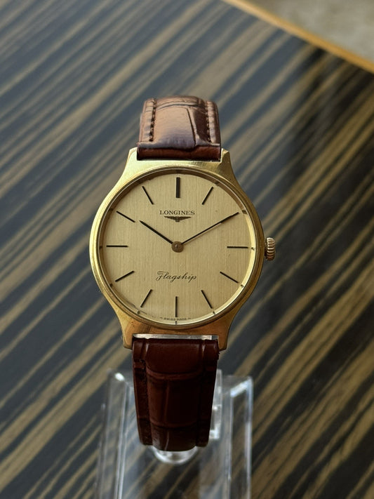Longines Flagship Vintage Mechanical Watch 33mm For Men