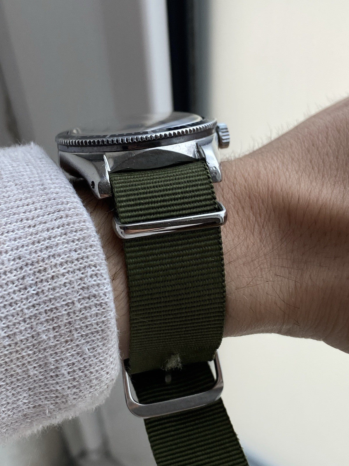 Technos Automatic Sky Diver Vintage Sub 1960's Swiss Made Watch 37mm