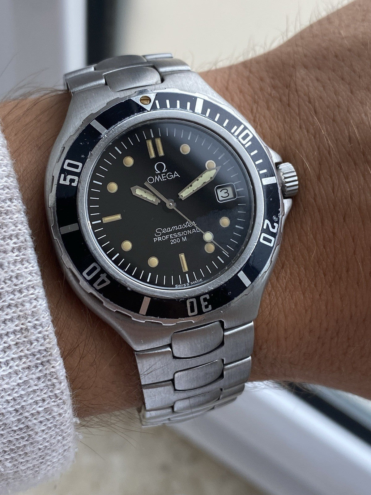 Vintage Omega Seamaster Pre Bond 36mm Quartz Watch