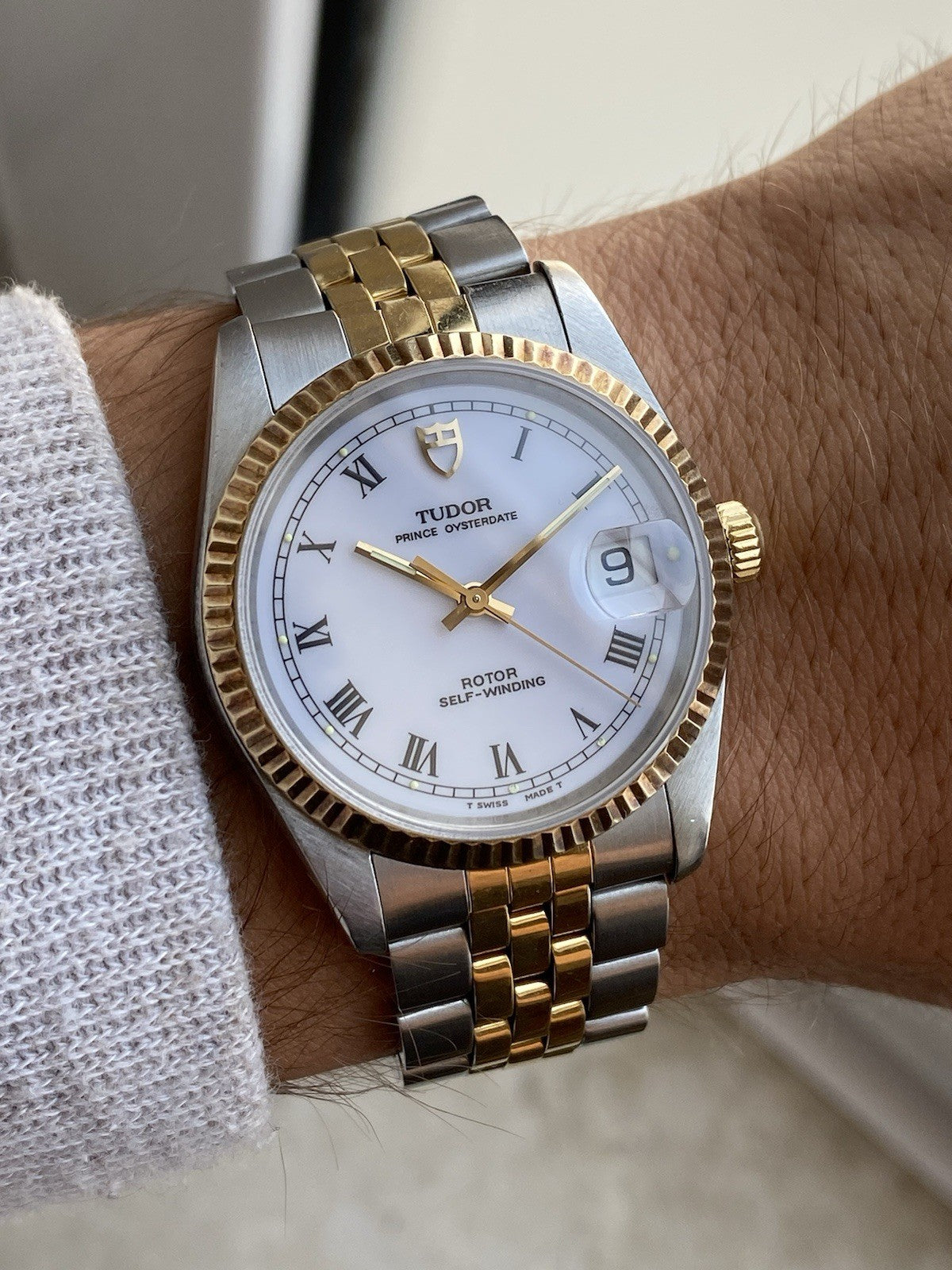 Tudor Prince OysterDate Automatic 34mm Watch