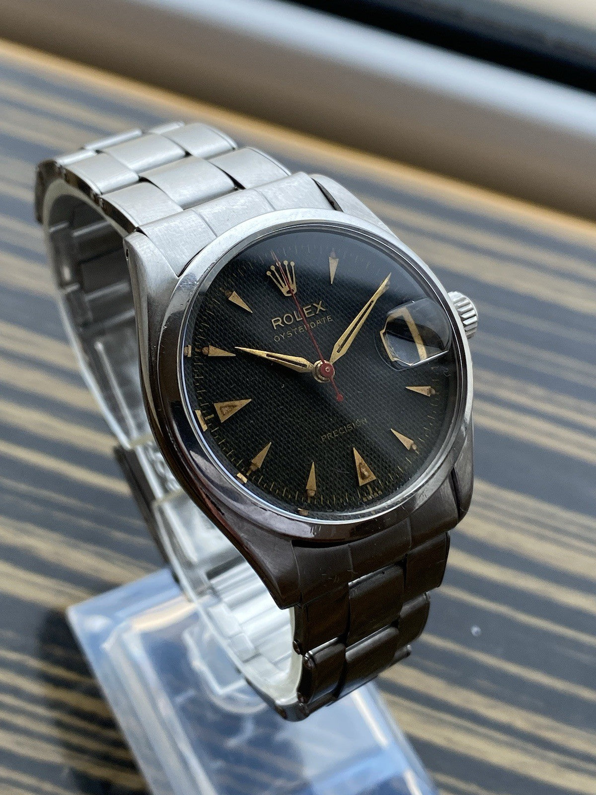 Rolex Oysterdate Precision Vintage Rare Watch Ref. 6294