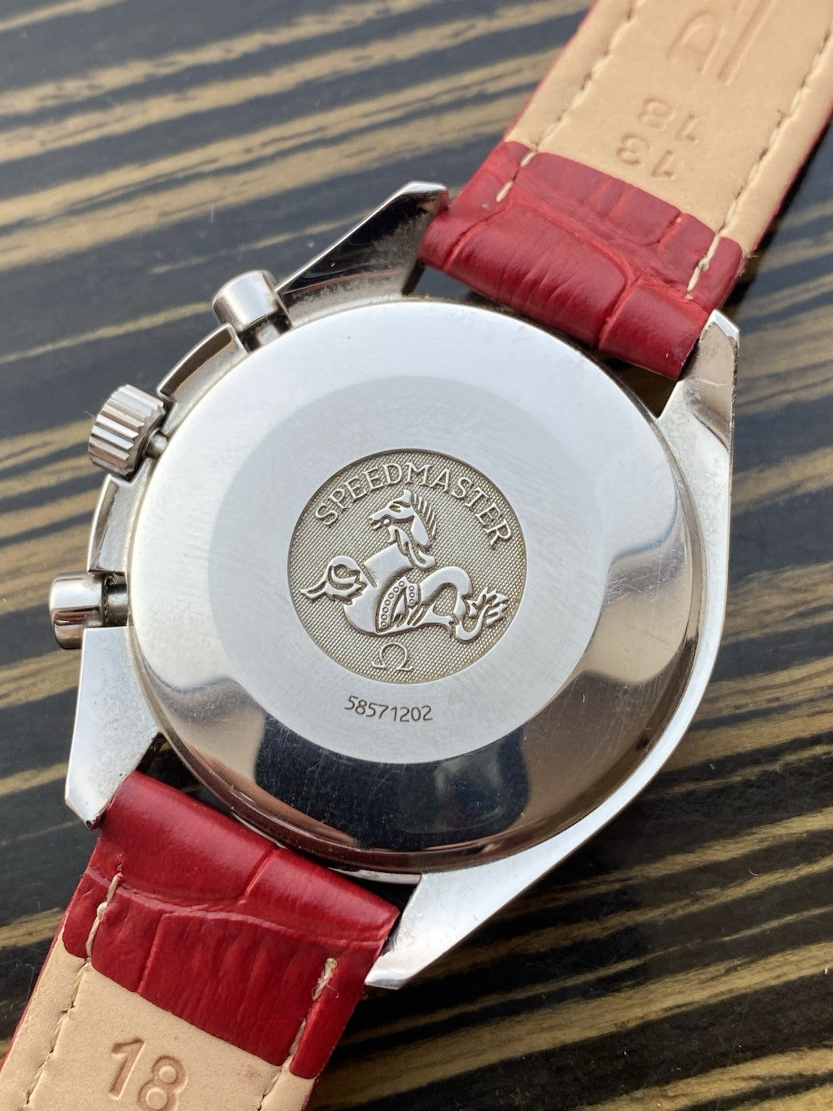 Omega Speedmaster Schumacher 39mm Automatic Watch