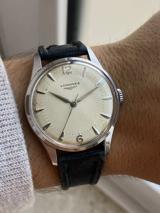 Longines Jumbo Mechanical Vintage Watch
