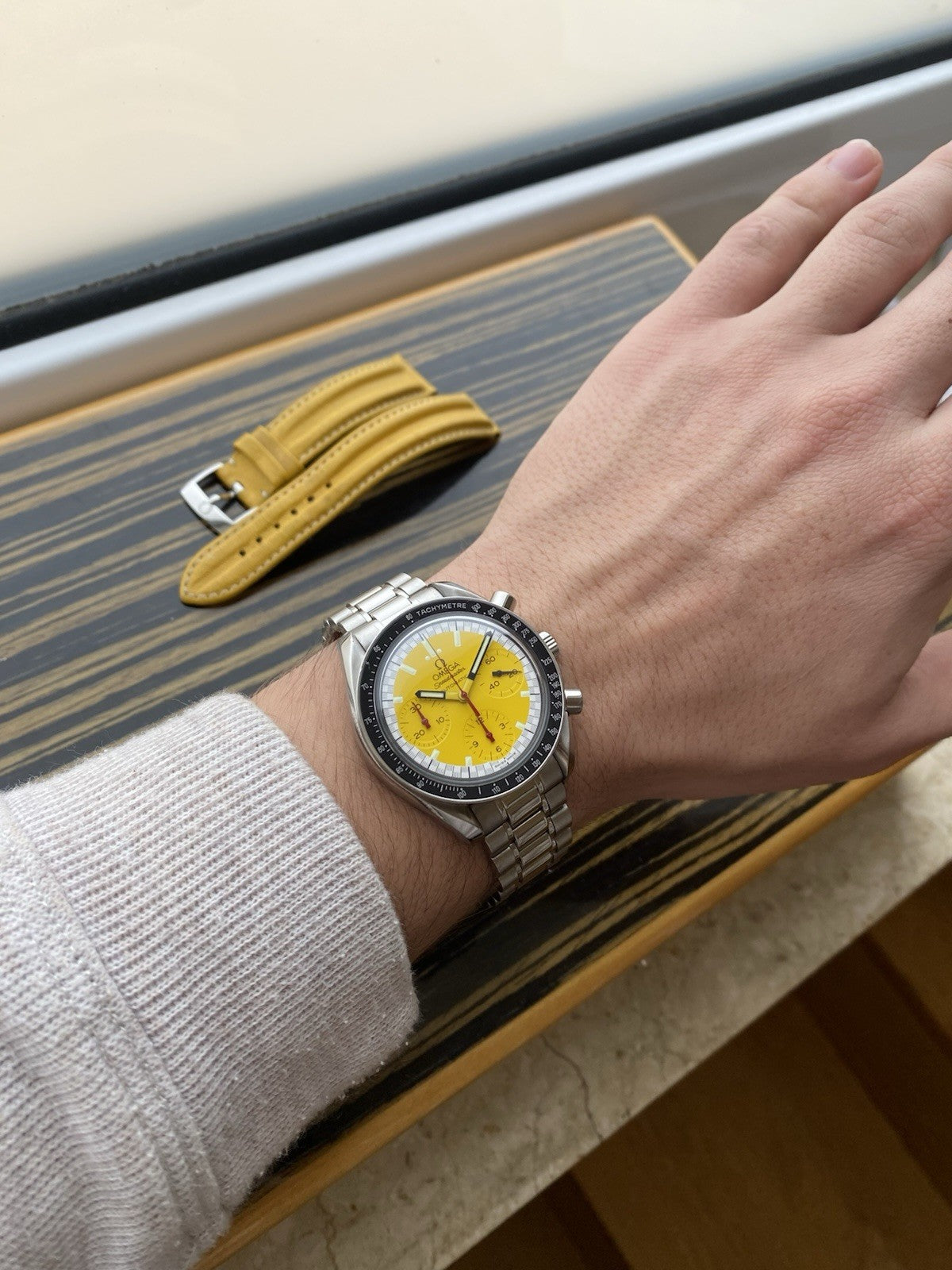 Omega Speedmaster Schumacher Reduced Automatic Chronograph