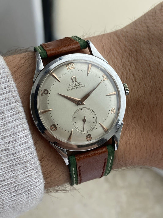 Omega Cronometre Automatic Vintage Bumper Watch