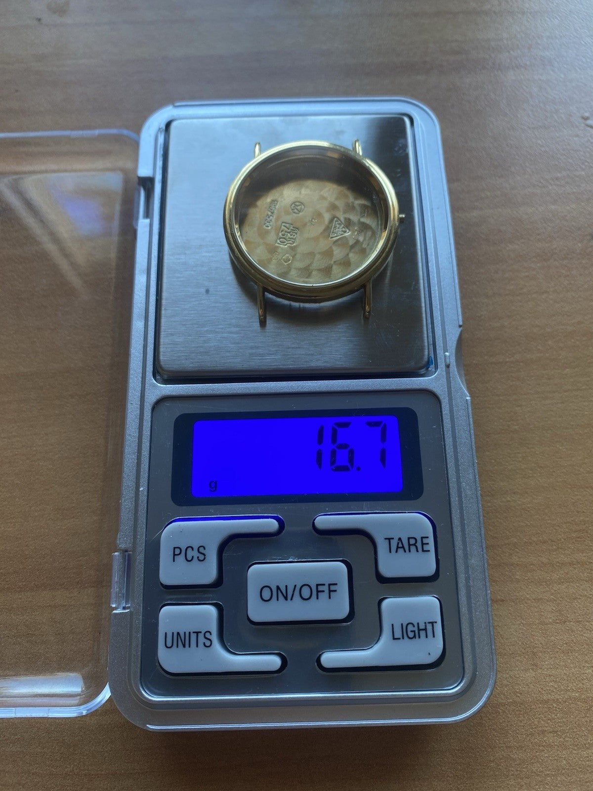 18kt Gold Omega De Ville Quartz Watch