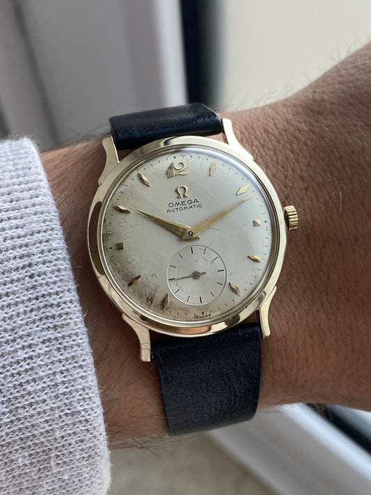 Vintage Bumper Omega Gold Filled Watch