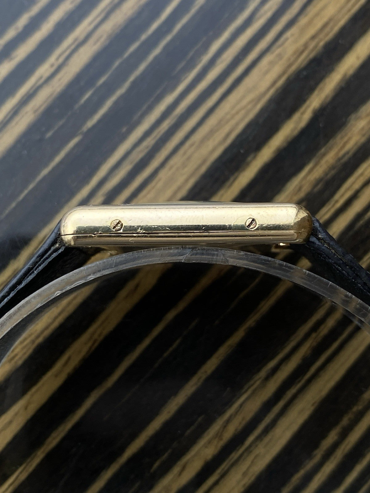 Must de Cartier Tank Vermeil Quartz Watch