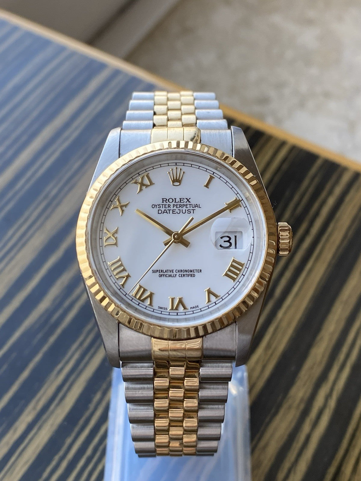Rolex Oyster Perpetual Datejust 36mm Ref: 16233