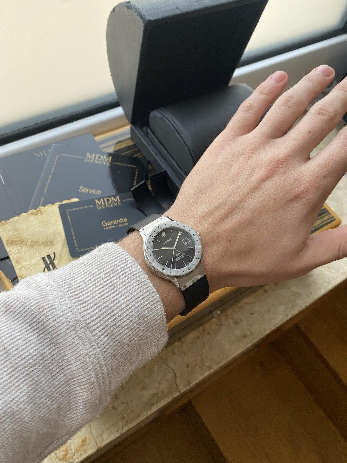 Hublot Classic MDM GMT 36mm Automatic Watch