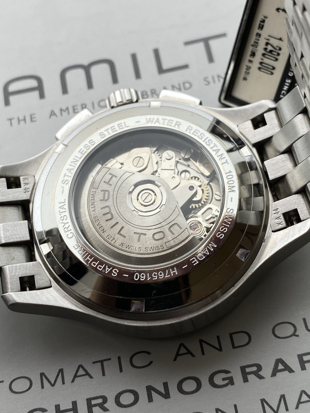 Hamilton Khaki Automatic Chronograph H765160