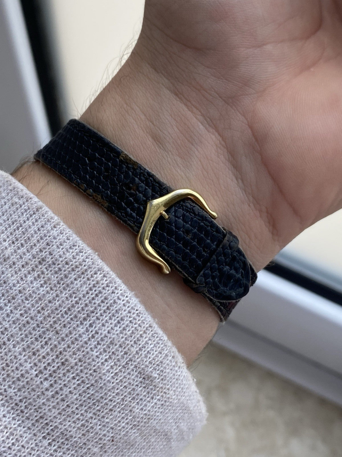 Must de Cartier Tank Vermeil Quartz Watch