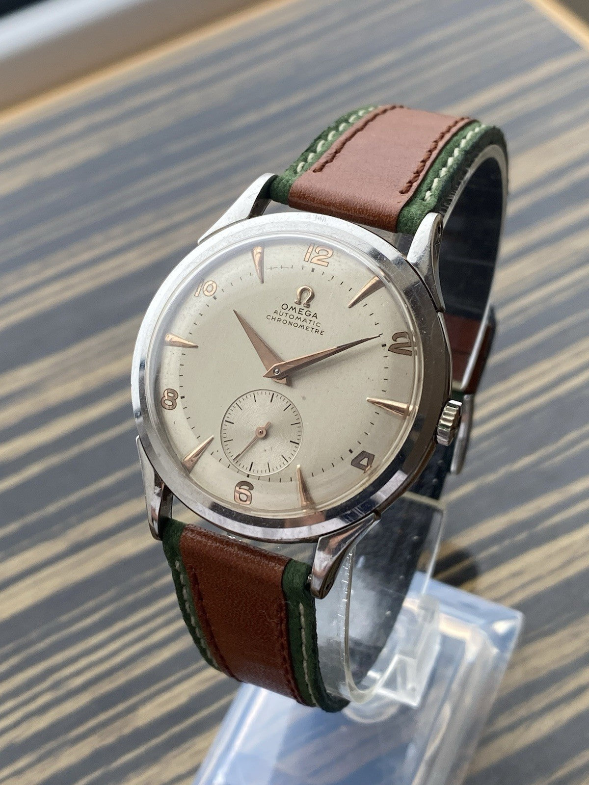 Omega Cronometre Automatic Vintage Bumper Watch