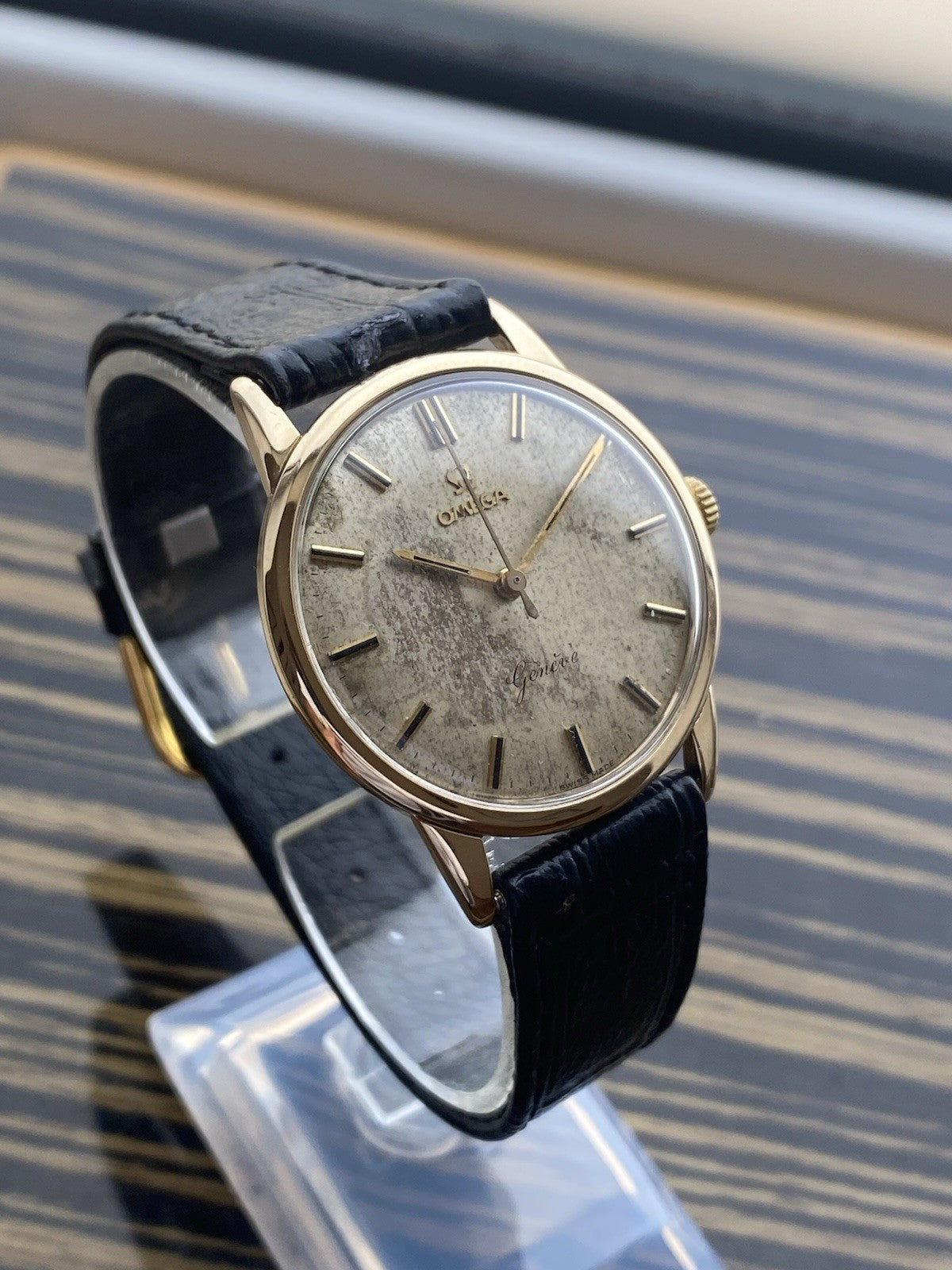 Vintage Omega 9 Carat Gold Watch