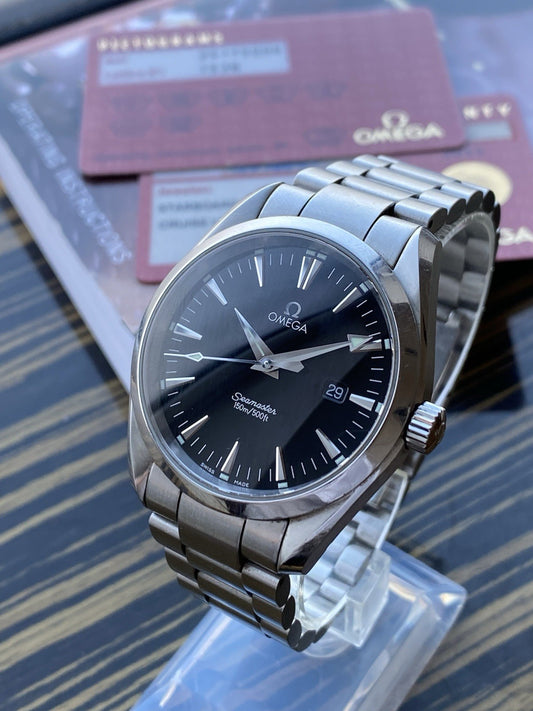Omega Seamaster Aquaterra 39mm Quartz Watch