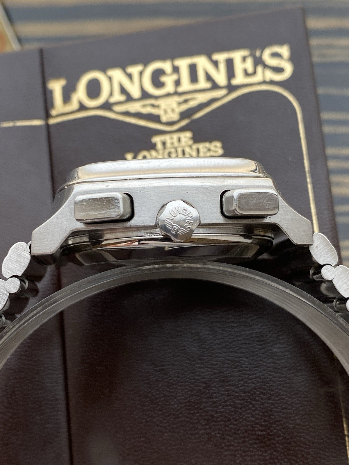 Rare Longines Ultronic Chronograph Vintage Watch