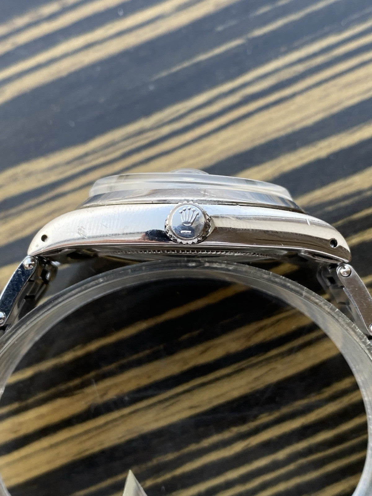 Rolex Oysterdate Precision Mechanical Vintage Watch