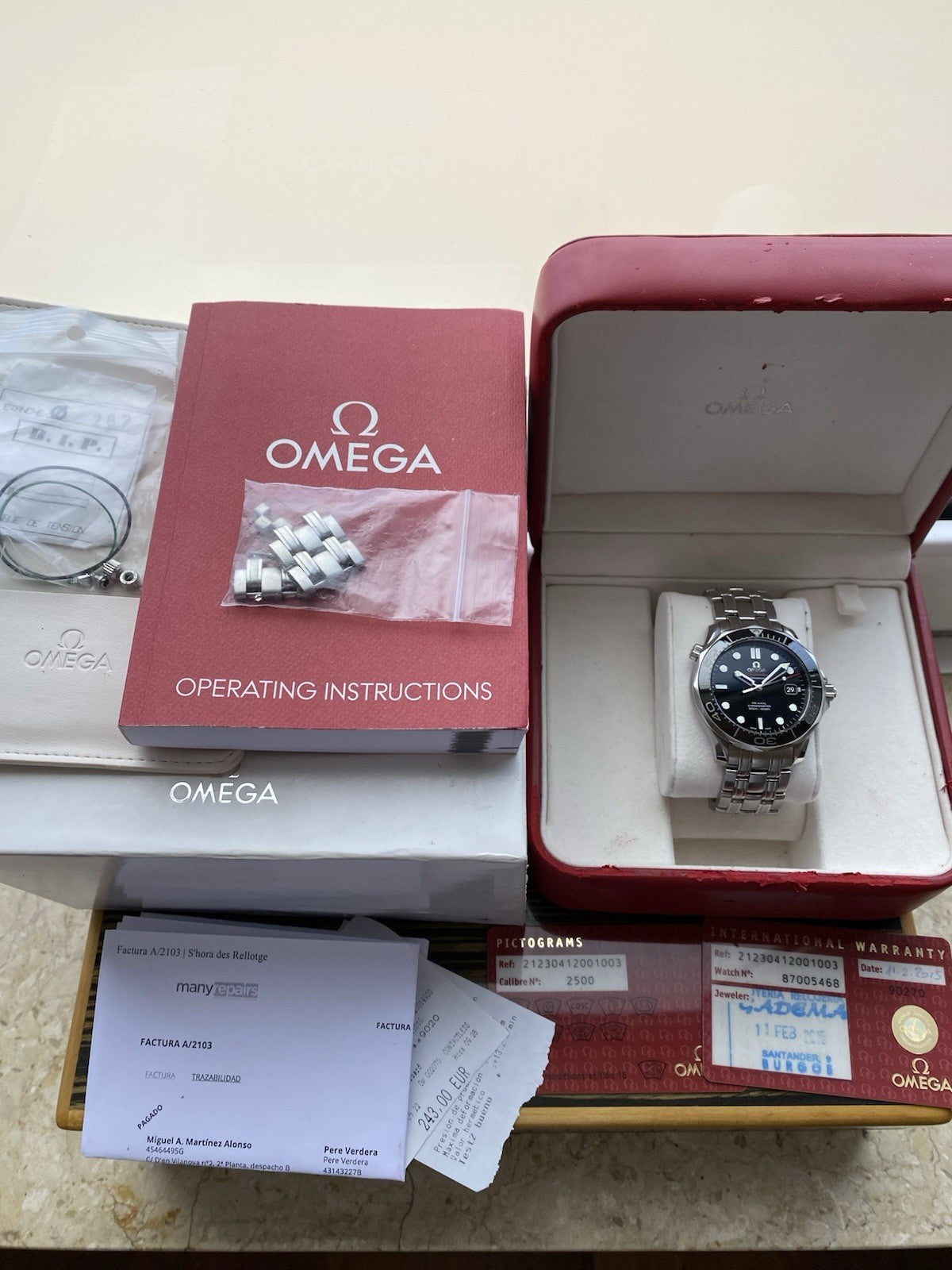 Omega Seamaster Professional 300M Co-Axial Watch