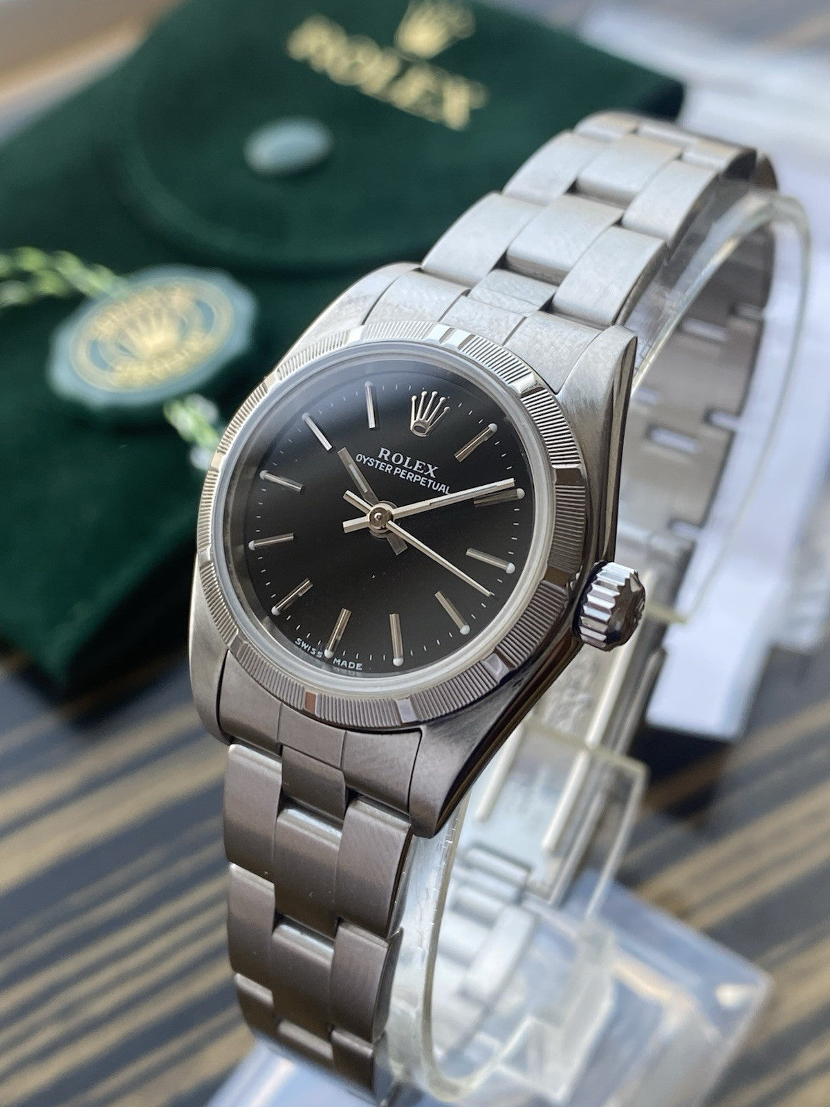 Rolex Oyster Perpetual Ladies Automatic 26mm Watch