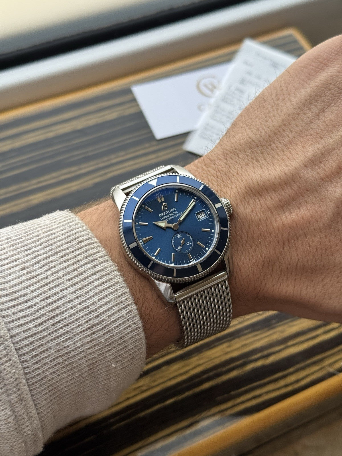 Breitling Superocean Heritage Chronomètre – Ref. A37320 Blue