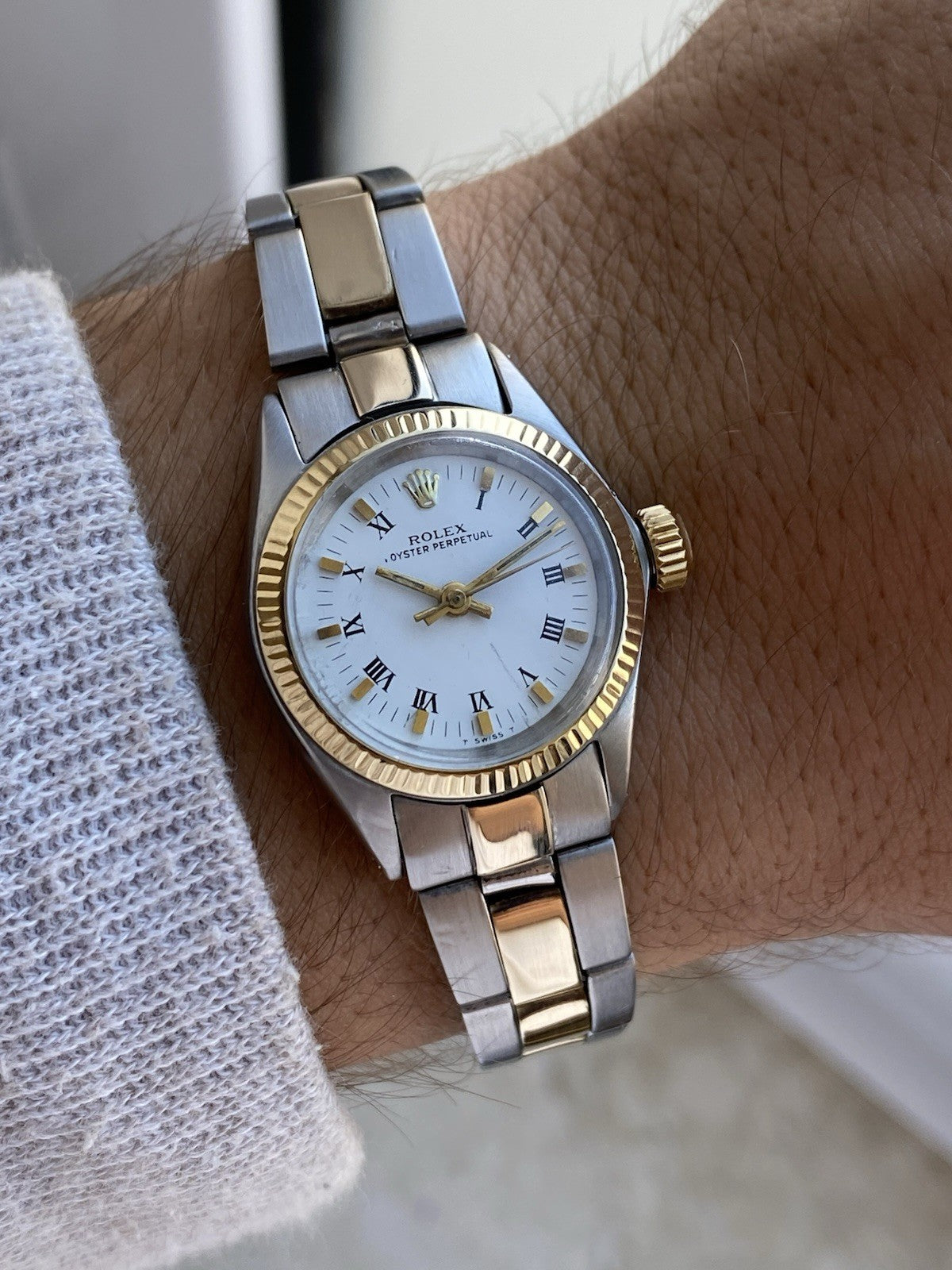 Rolex Oyster Perpetual Lady Vintage 25mm Watch