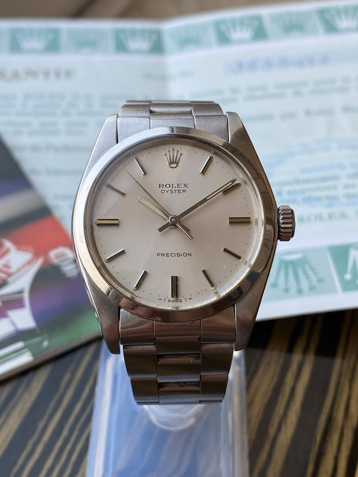 Vintage Rolex Oyster Precision Original Watch
