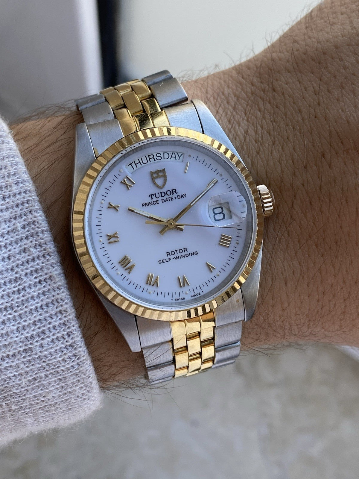 Tudor Prince Date + Day  Automatic 36mm Watch
