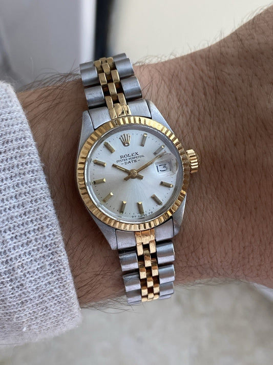 Rolex Oyster Perpetual Date Ladies Automatic 26mm Watch