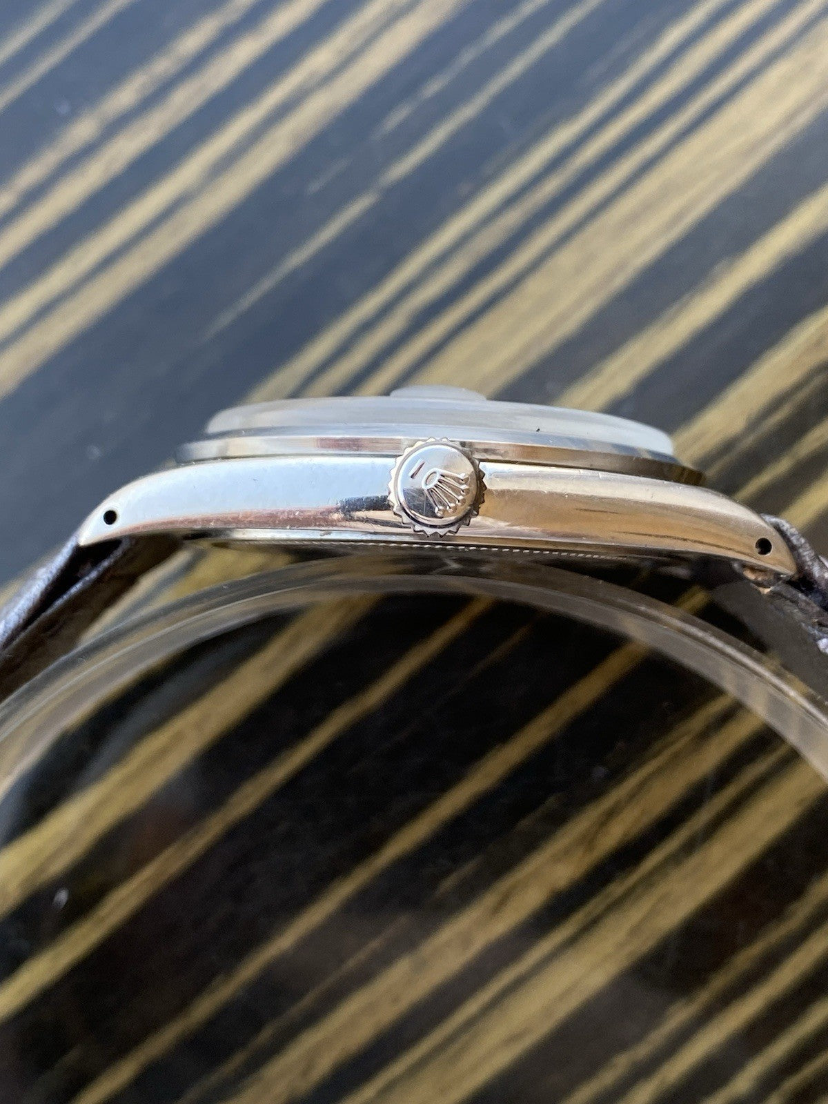 Vintage Tudor Big Rose Oysterdate Shock-Resisting