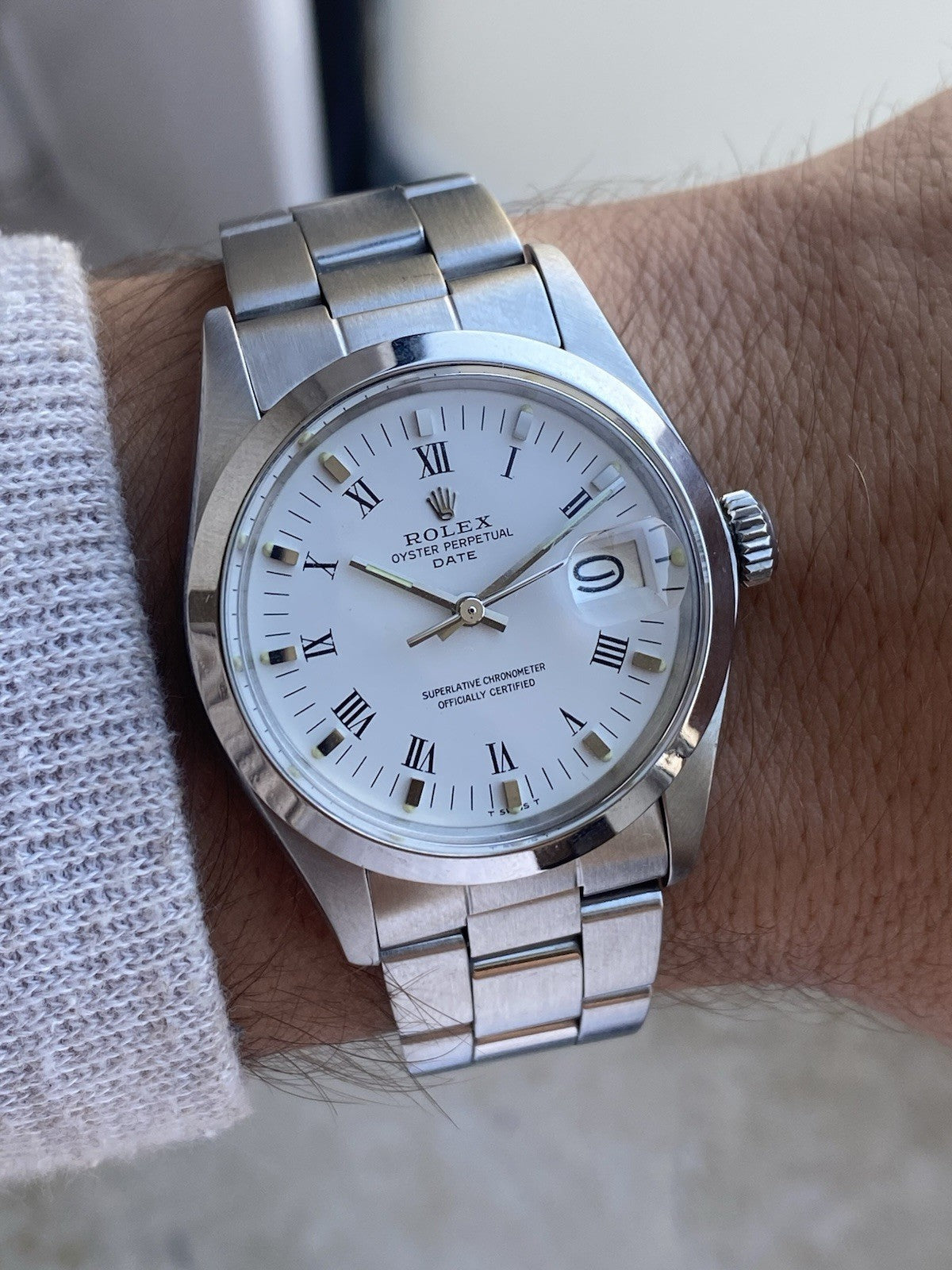 Rolex Oyster Perpetual Date Ref 1500