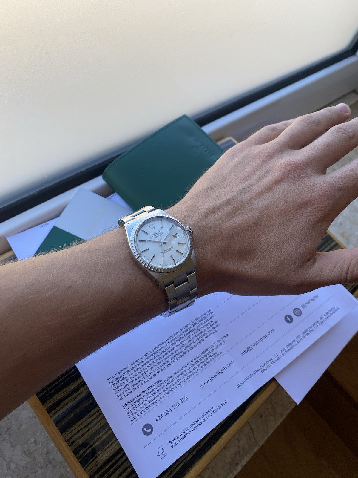 Fully Serviced Rolex Datejust 36mm ref. 16030