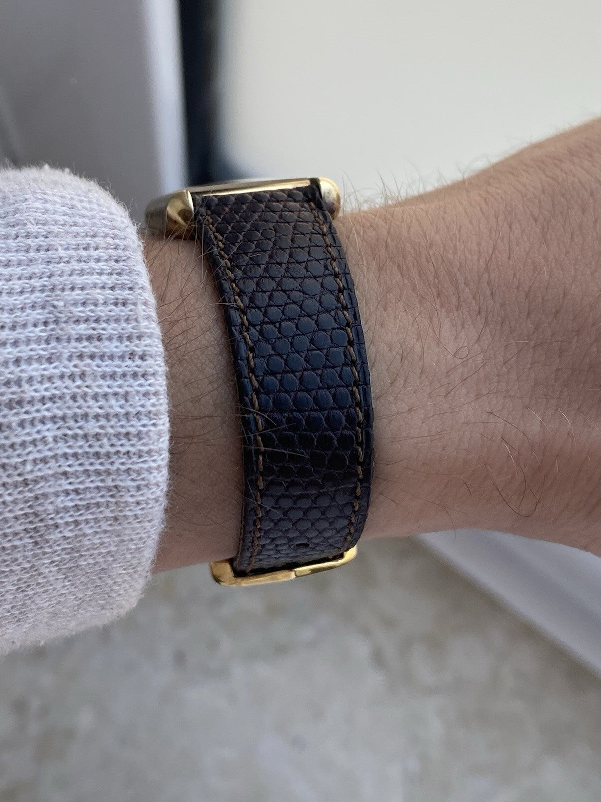 Must de Cartier Tank Vermeil Mechanical Watch