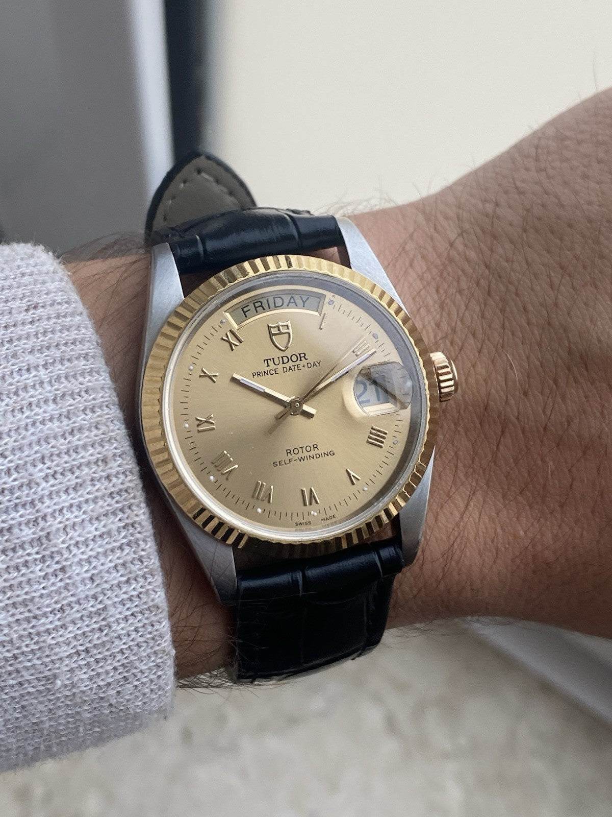 Tudor Prince Date + Day  Automatic 36mm Watch