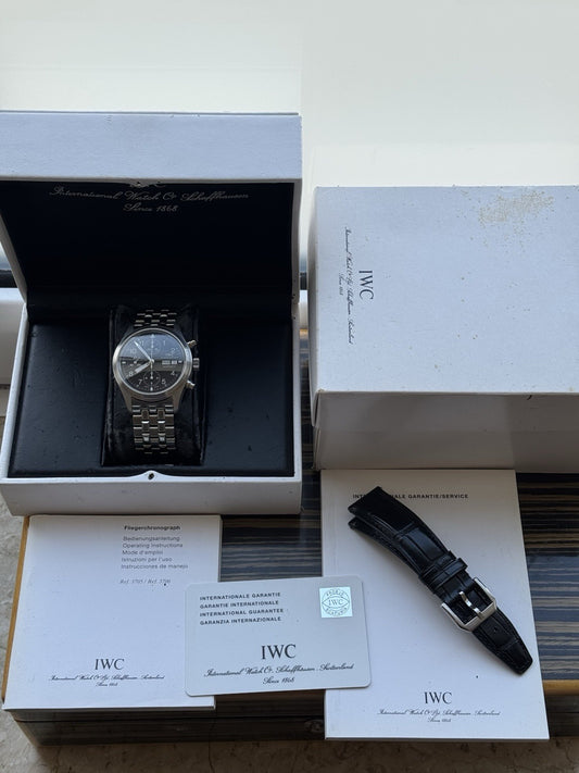 IWC Pilot’s Watch Fliegerchronograph Automatic 39mm Full Set