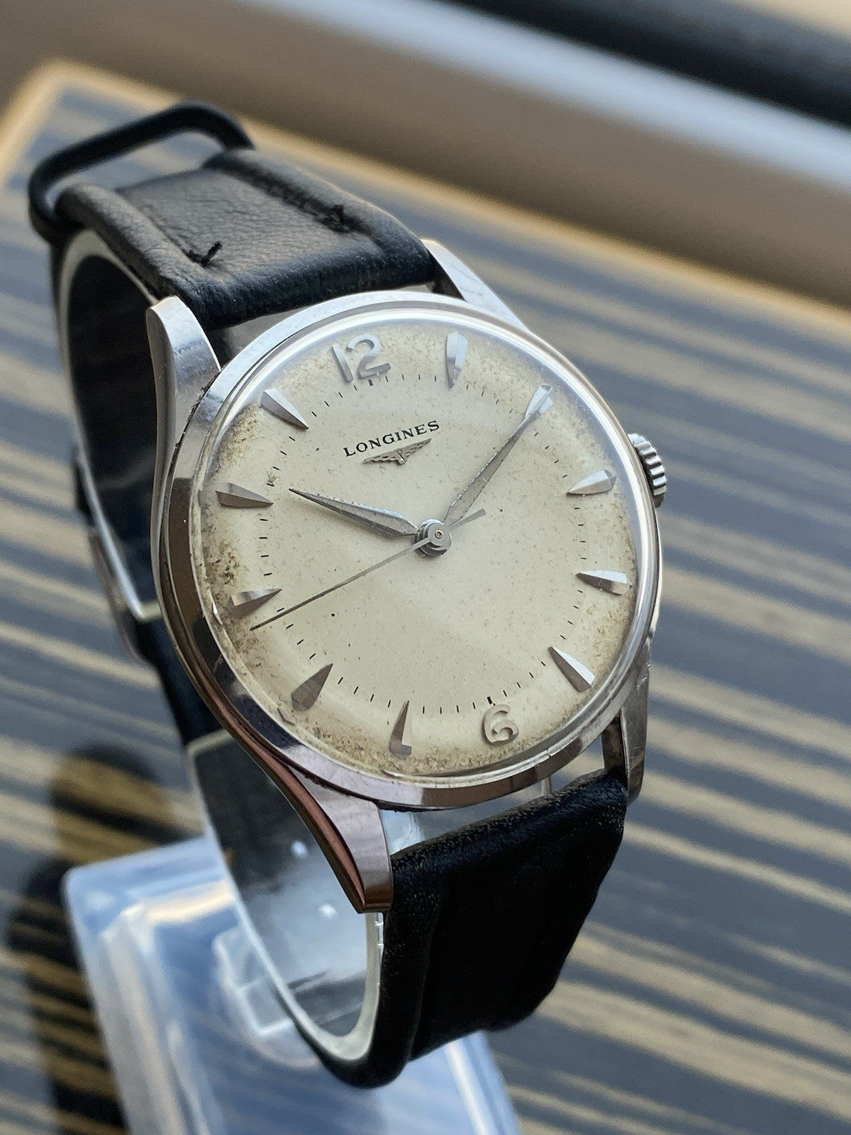 Longines Jumbo Mechanical Vintage Watch
