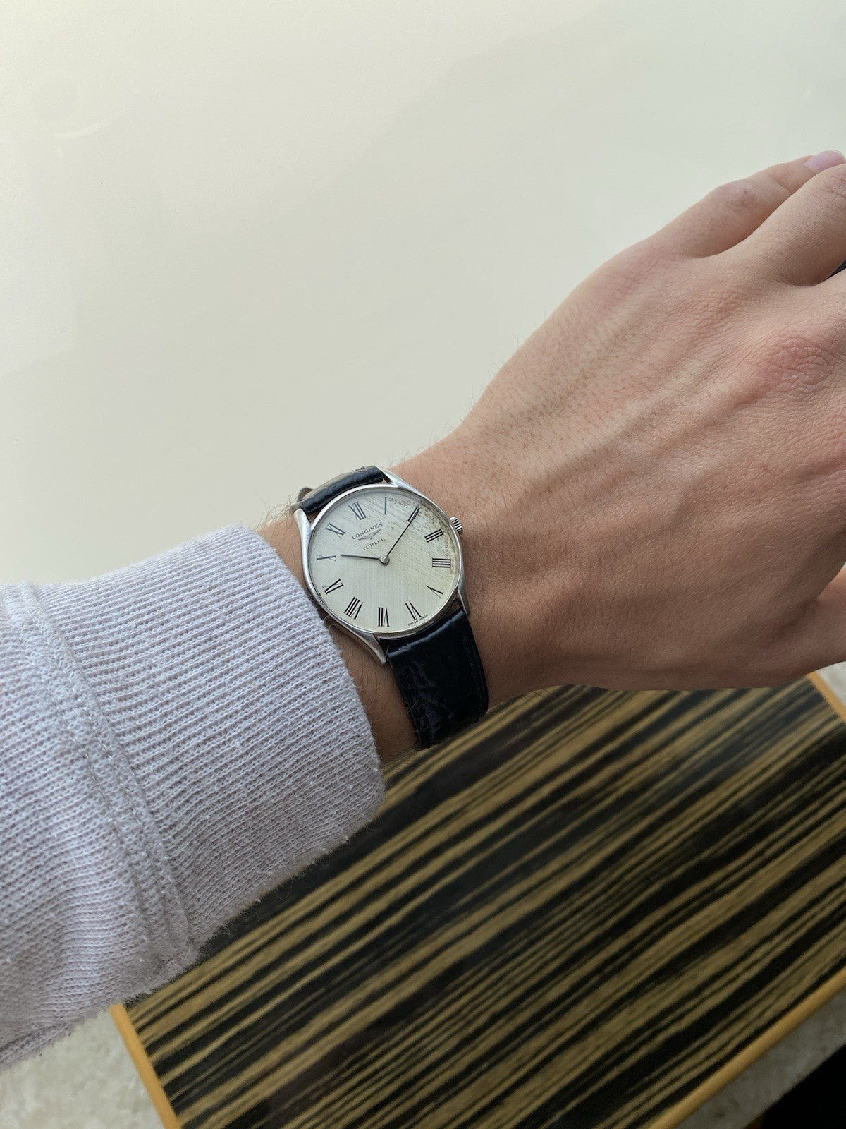 Longines Turler Mechanical Vintage Watch Manual Wind