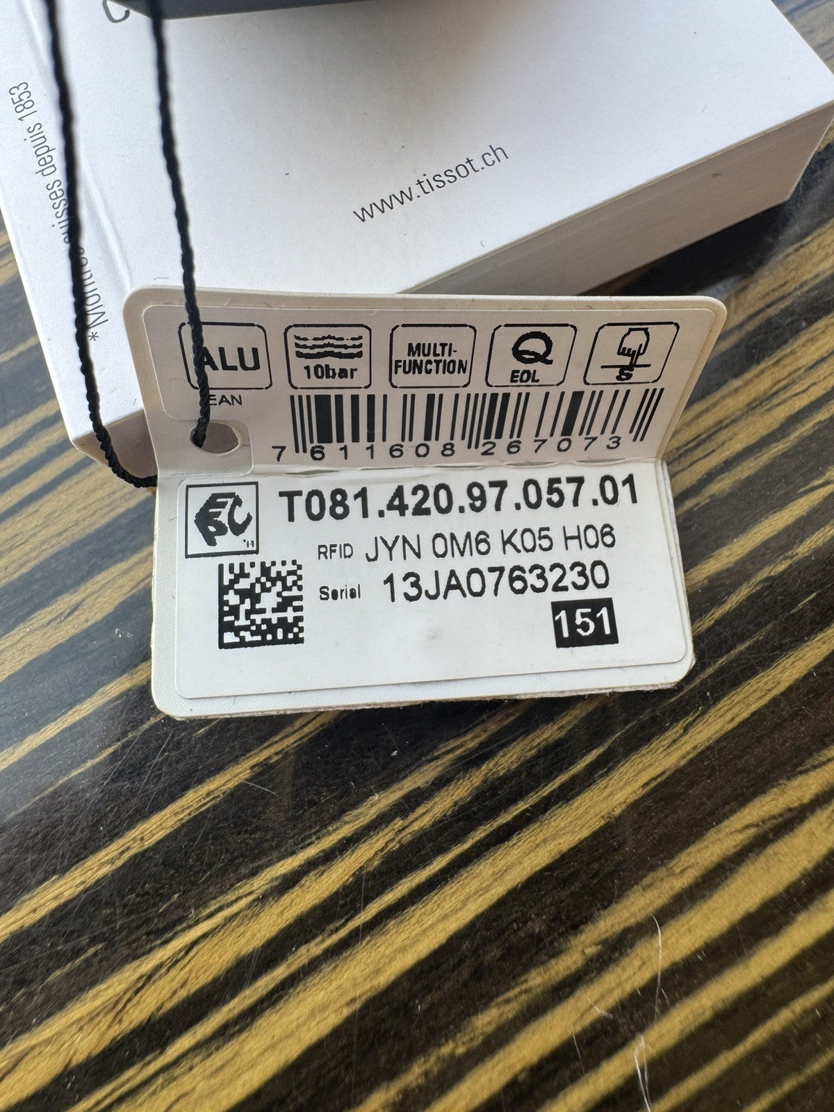 Tissot T-Race Touch Grey Brand New / Full Set