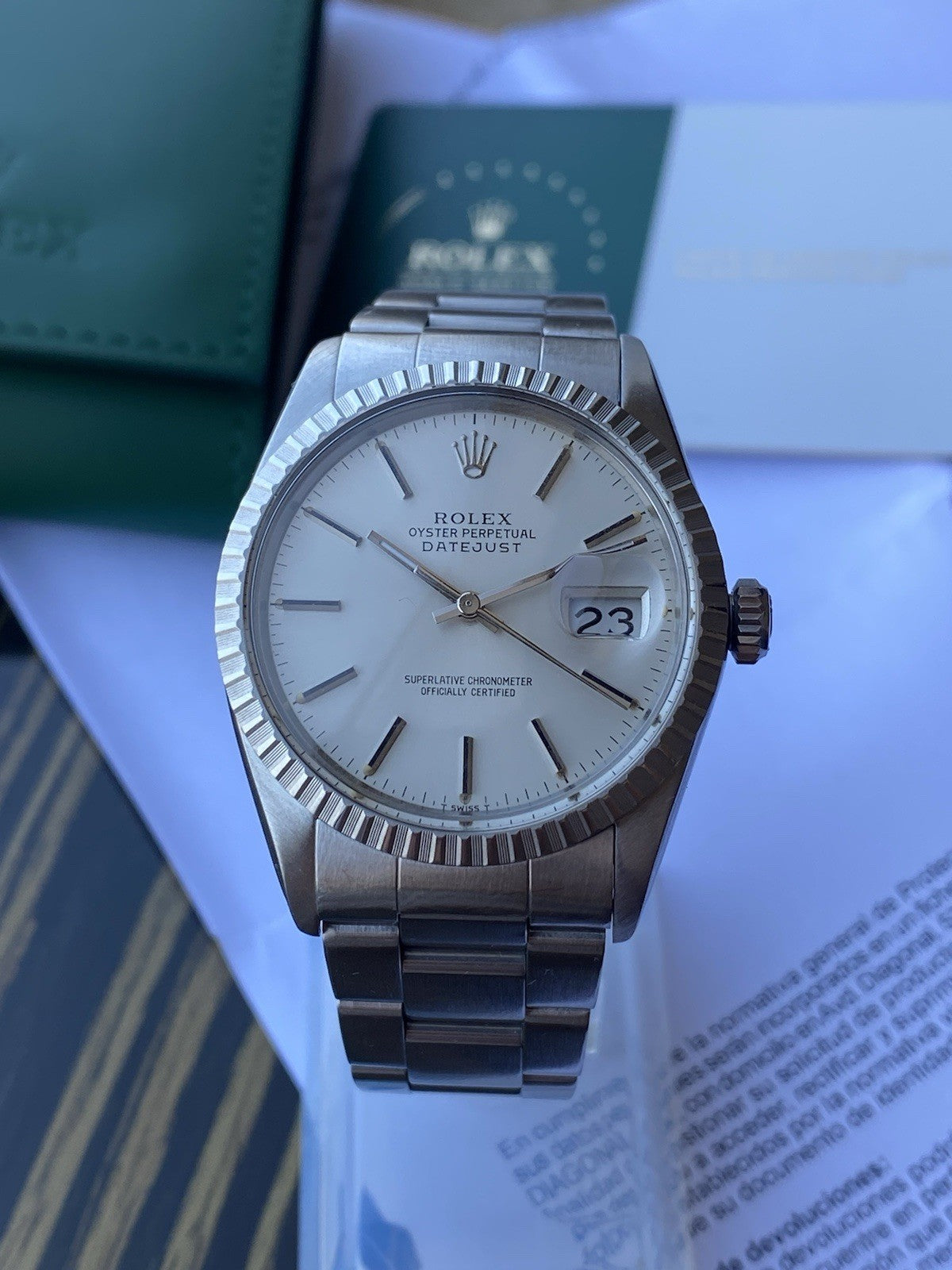 Fully Serviced Rolex Datejust 36mm ref. 16030
