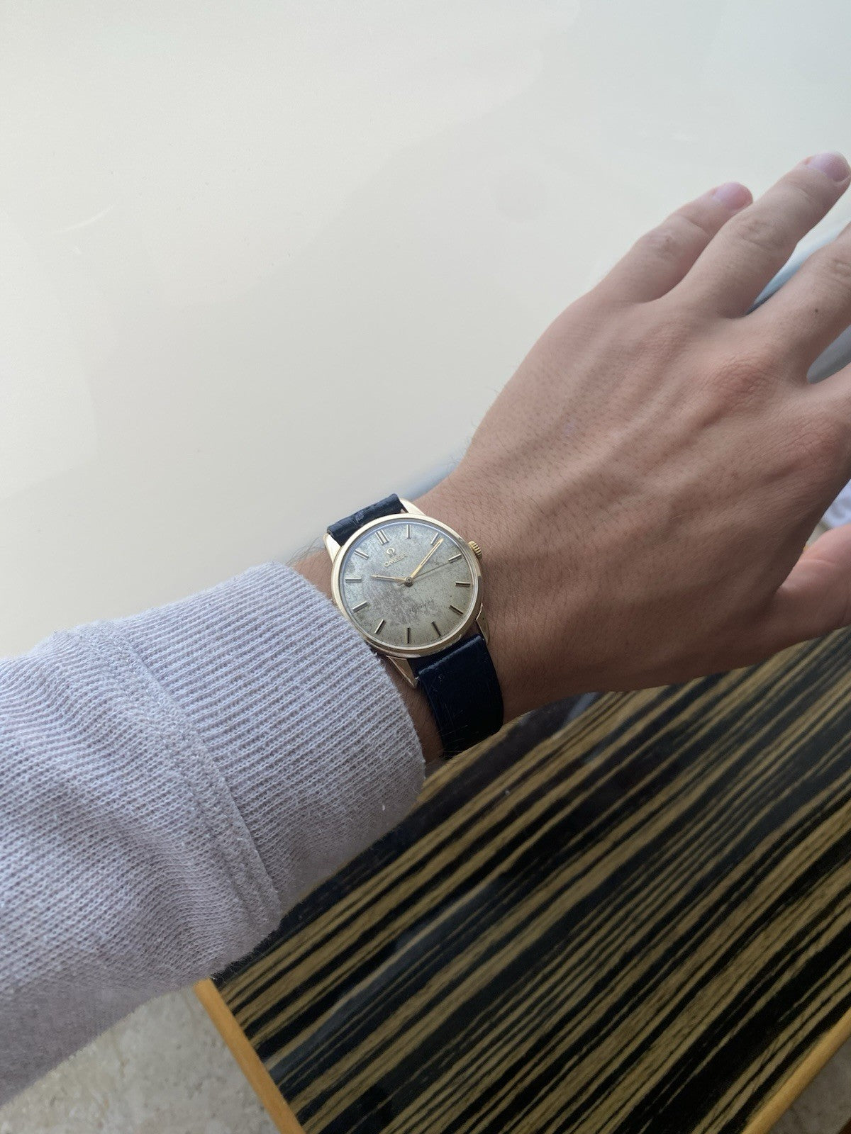 Vintage Omega 9 Carat Gold Watch