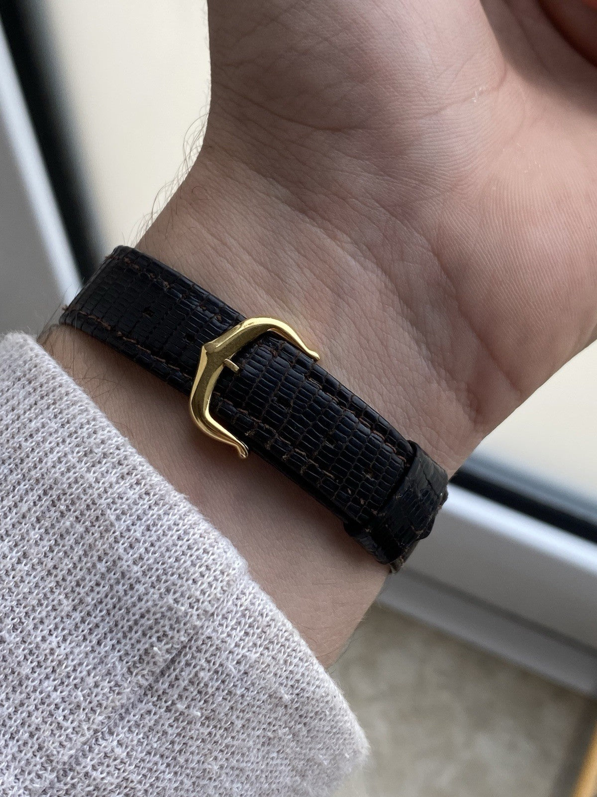 Must de Cartier Tank Vermeil Quartz Watch