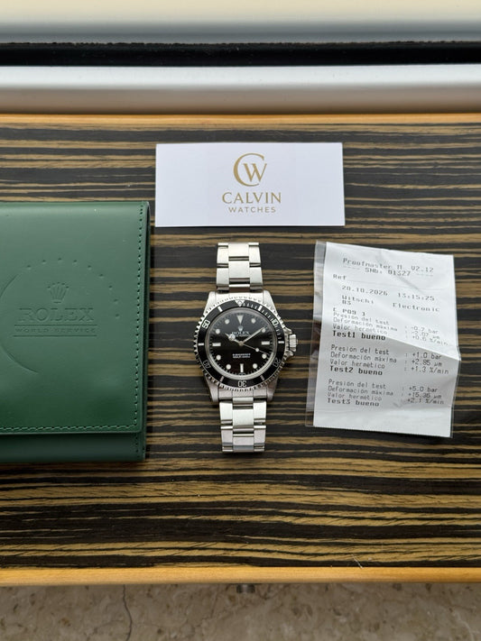 Rolex Submariner No Date Fully Serviced – Ref. 5513