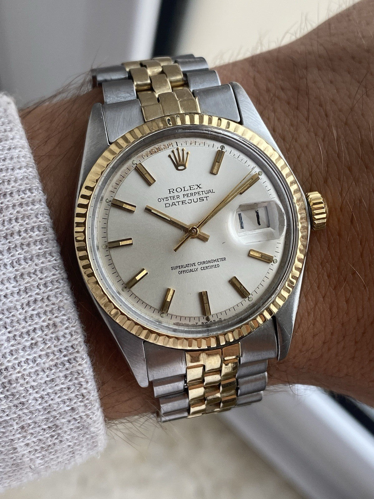 Rolex Datejust Automatic Vintage Ref. 1601 – 36 mm