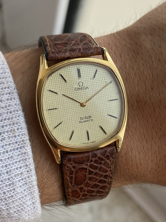 Omega De Ville Quartz Vintage Watch
