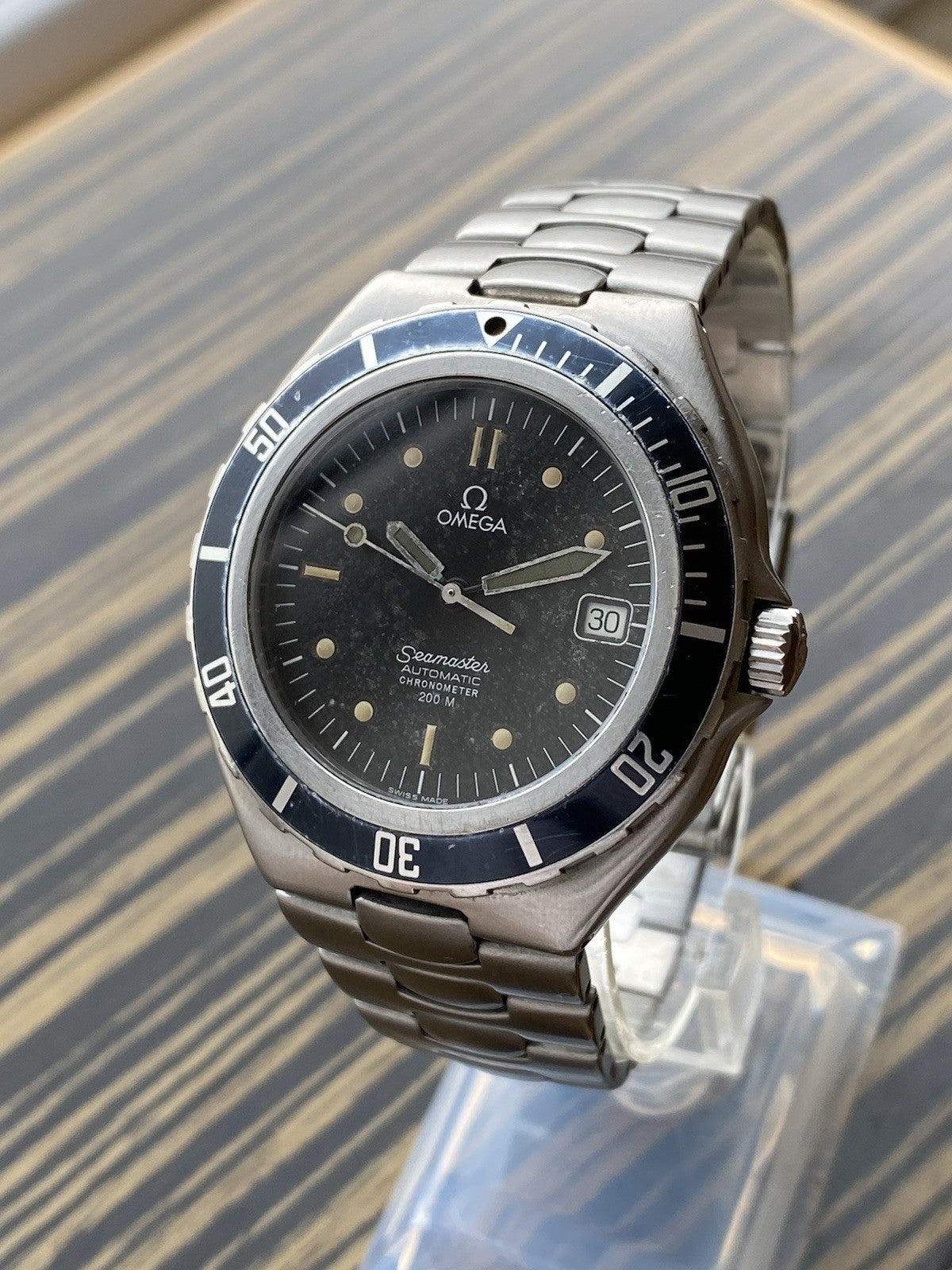 Vintage Omega Seamaster Pre Bond 39mm Automatic Watch