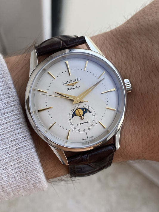 Longines Flagship Heritage Automatic Watch Full Set 2025