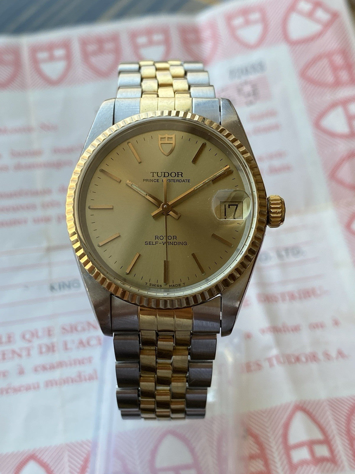 Tudor Prince Date 32mm Automatic Watch